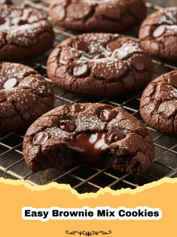 The Ultimate Easy Brownie Mix Cookies: Chewy, Fudgy Perfection in Minutes!