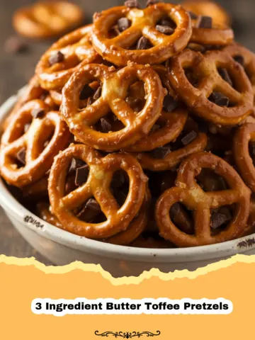 Sweet & Salty Bliss: The Easiest 3 Ingredient Butter Toffee Pretzels You'll Ever Make! 1 Sweet & Salty Bliss: The Easiest 3 Ingredient Butter Toffee Pretzels You’ll Ever Make!