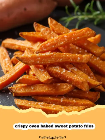 The Secret to Perfectly Crispy Oven Baked Sweet Potato Fries Every Time!