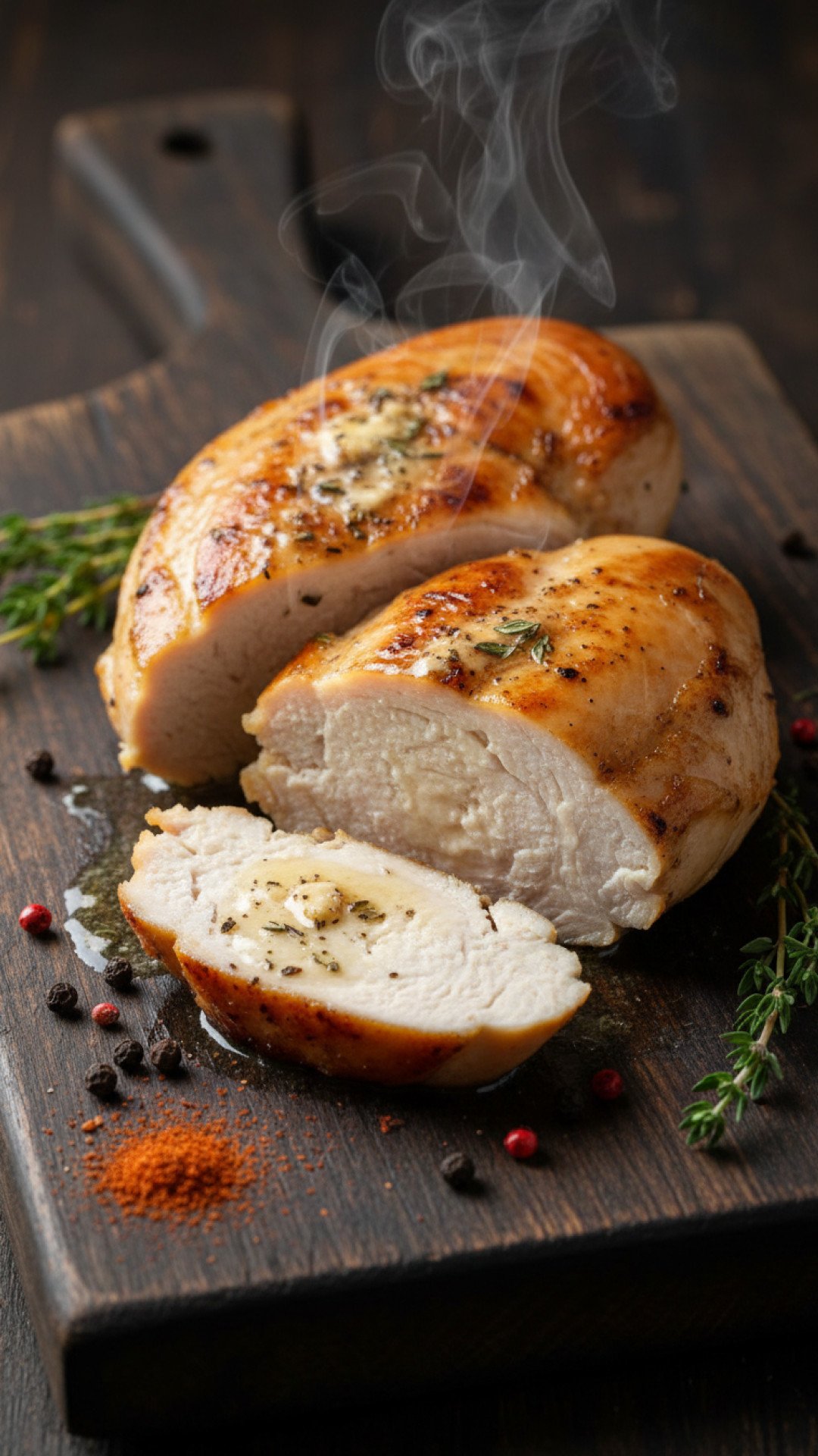 Perfectly Juicy Pan-Seared Chicken Breast Preparation