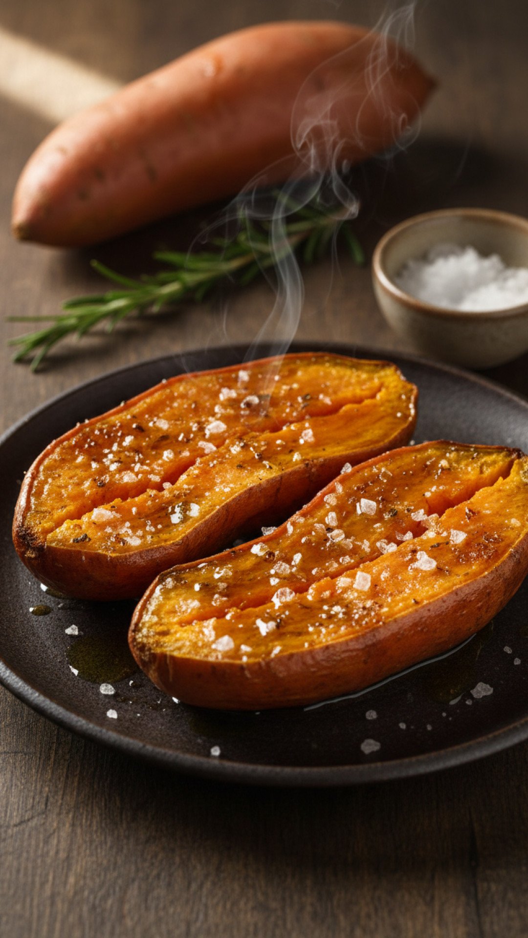 Perfectly Roasted Sweet Potatoes Preparation