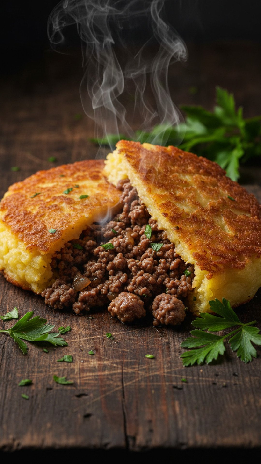 The Ultimate Savory Meat Stuffed Mashed Potato Pancakes Recipe 4 Savory Meat Stuffed Mashed Potato Pancakes Preparation
