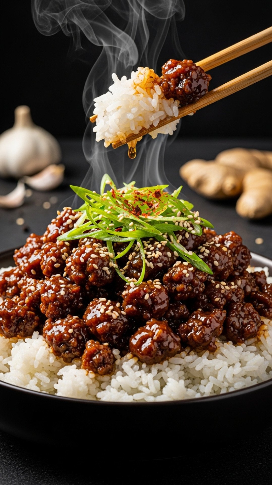 Savory One-Pan Ground Beef and Rice Skillet Preparation