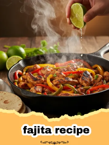 The Ultimate Sizzling Steak and Chicken Fajita Recipe: A Family Favorite!