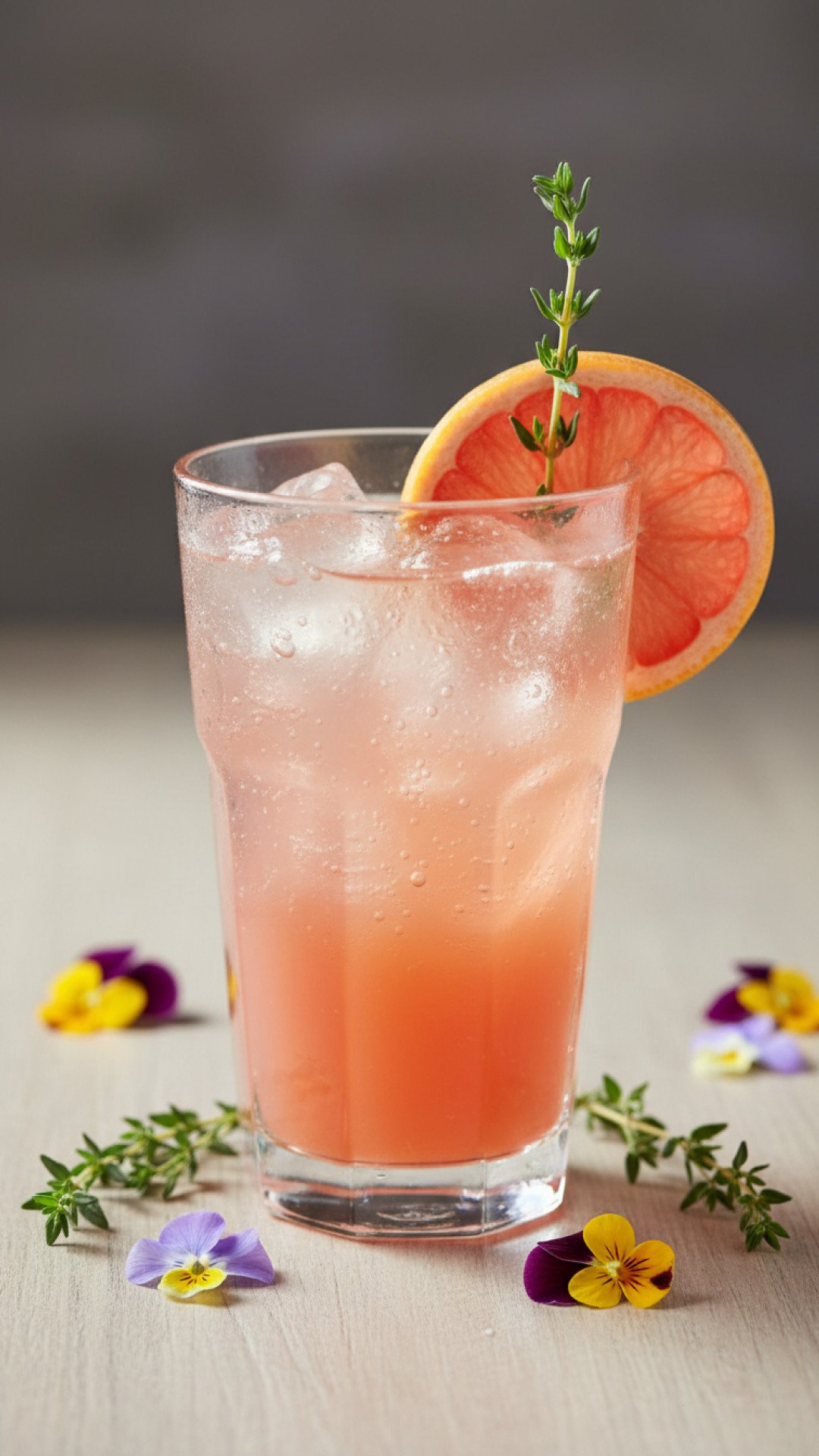 Sparkling Berry Mint Refresher Mocktail Preparation