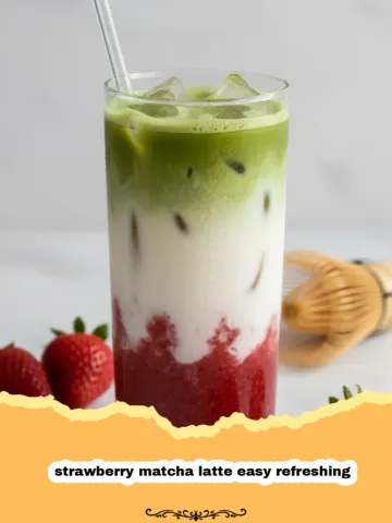Sip into Serenity: Your Guide to the Best Strawberry Matcha Latte Easy Refreshing Recipe