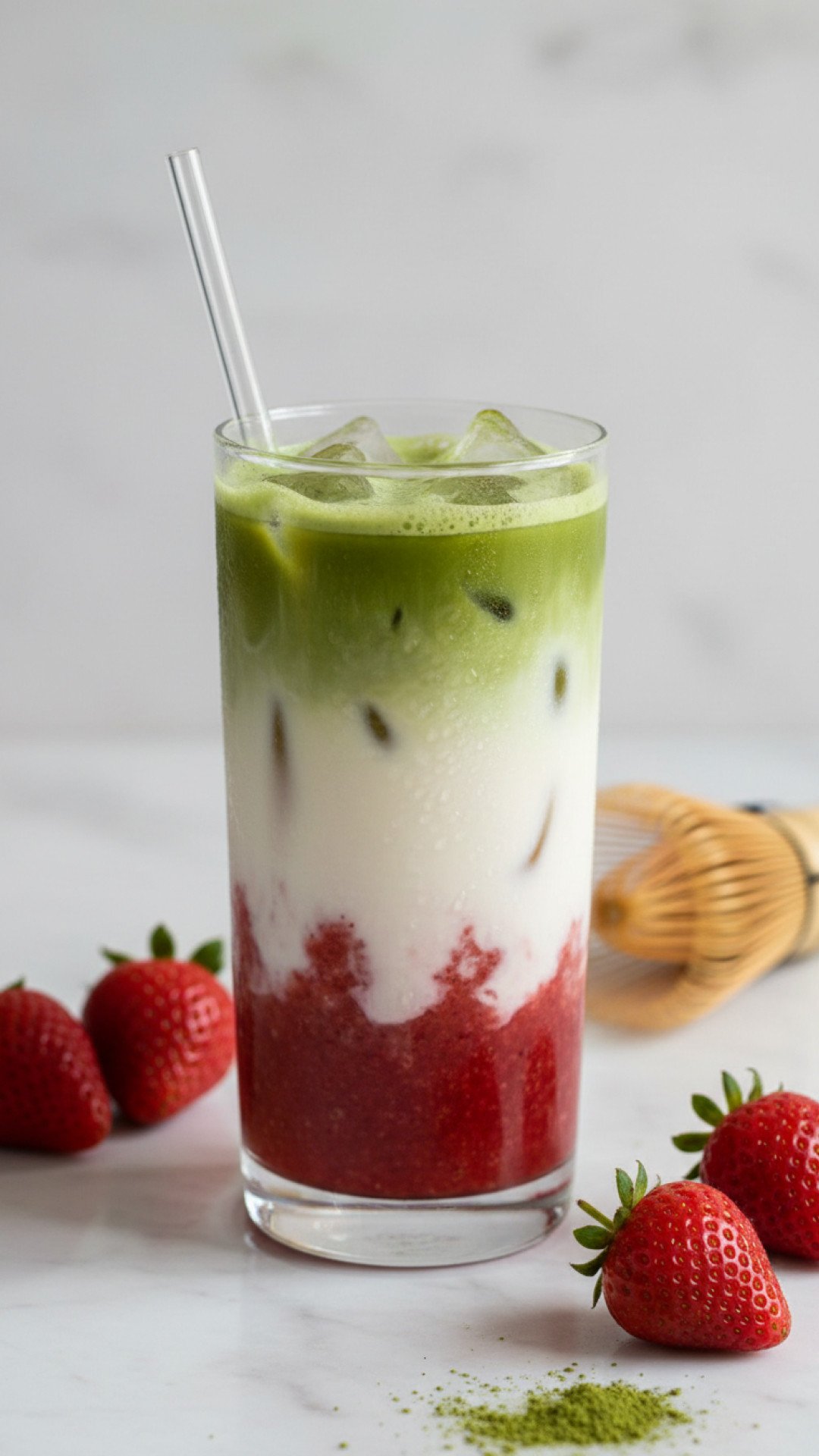 Sip into Serenity: Your Guide to the Best Strawberry Matcha Latte Easy Refreshing Recipe 4 Strawberry Matcha Latte Easy Refreshing Preparation