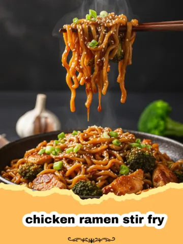 The Ultimate Quick & Delicious Chicken Ramen Stir Fry Recipe