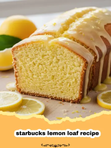Unlock the Secret: Your Ultimate Homemade Starbucks Lemon Loaf Recipe!