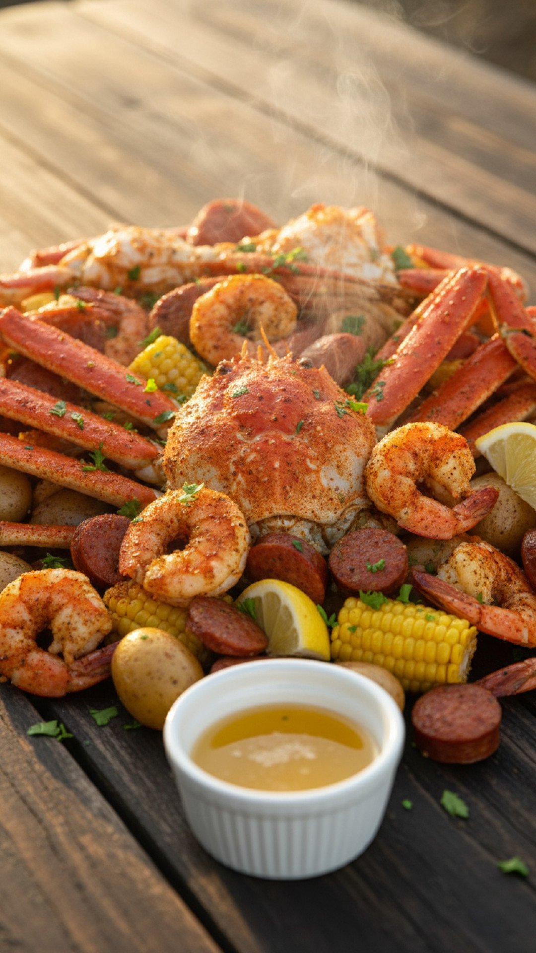 The Ultimate Cajun Seafood Boil Preparation