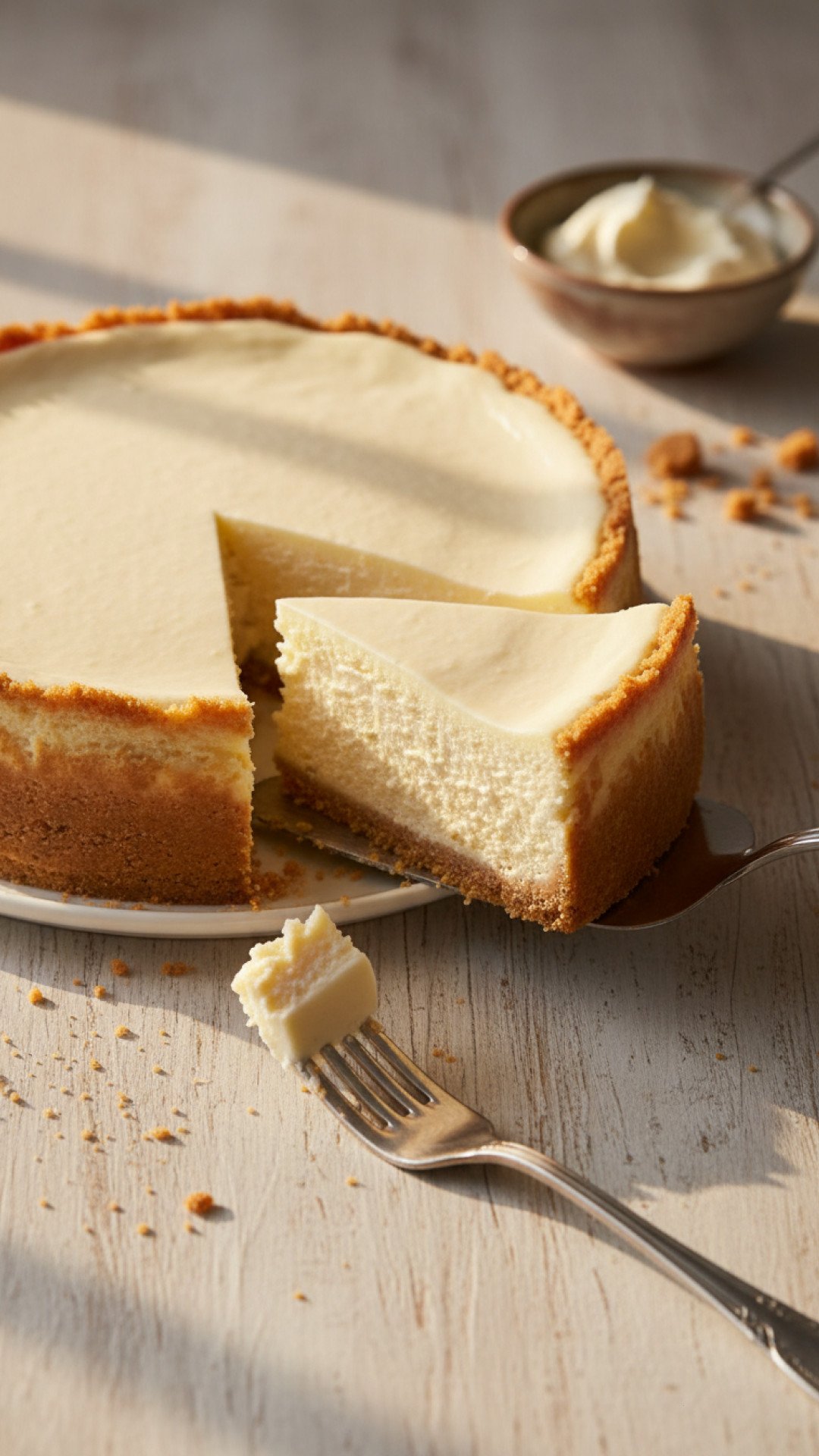 The Ultimate Classic New York Cheesecake: Creamy, Velvety, and Pure Perfection 4 The Ultimate Classic New York Cheesecake Preparation