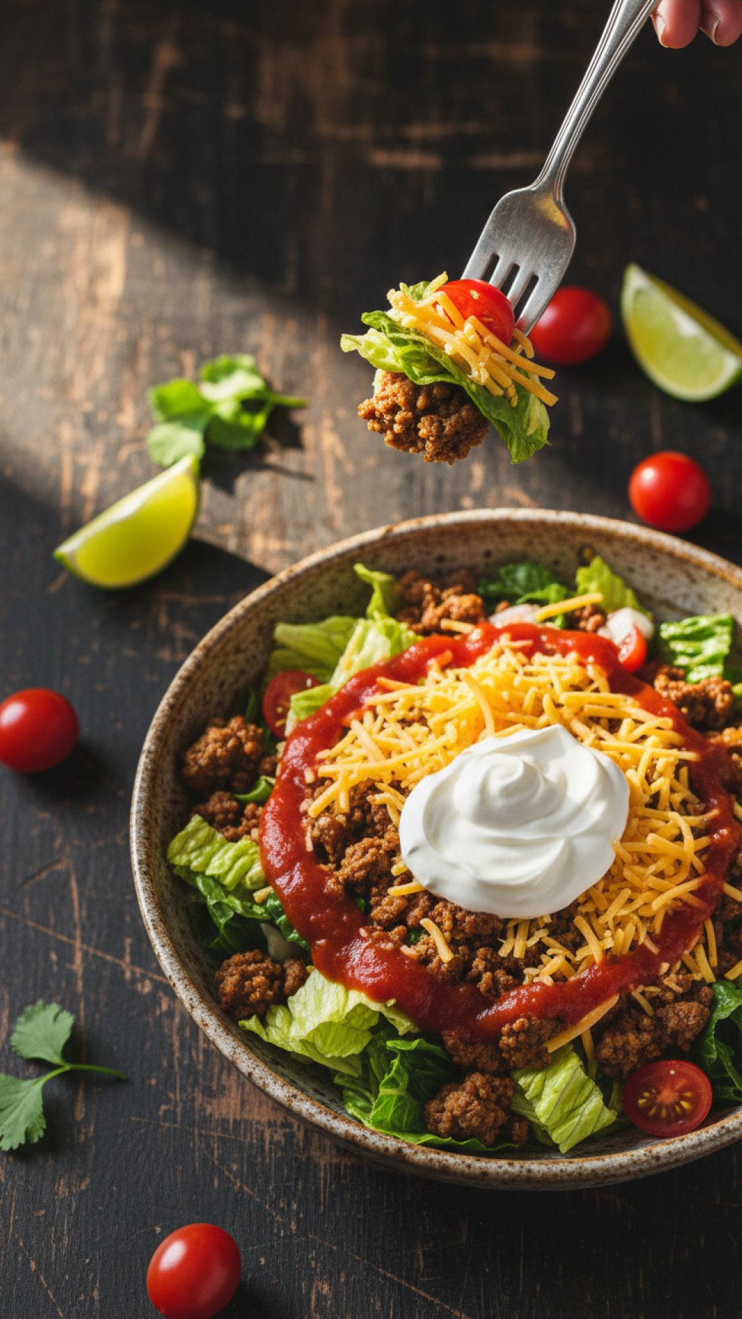 The Ultimate Easy Taco Salad Recipe: Fresh, Flavorful, and Fast! Preparation
