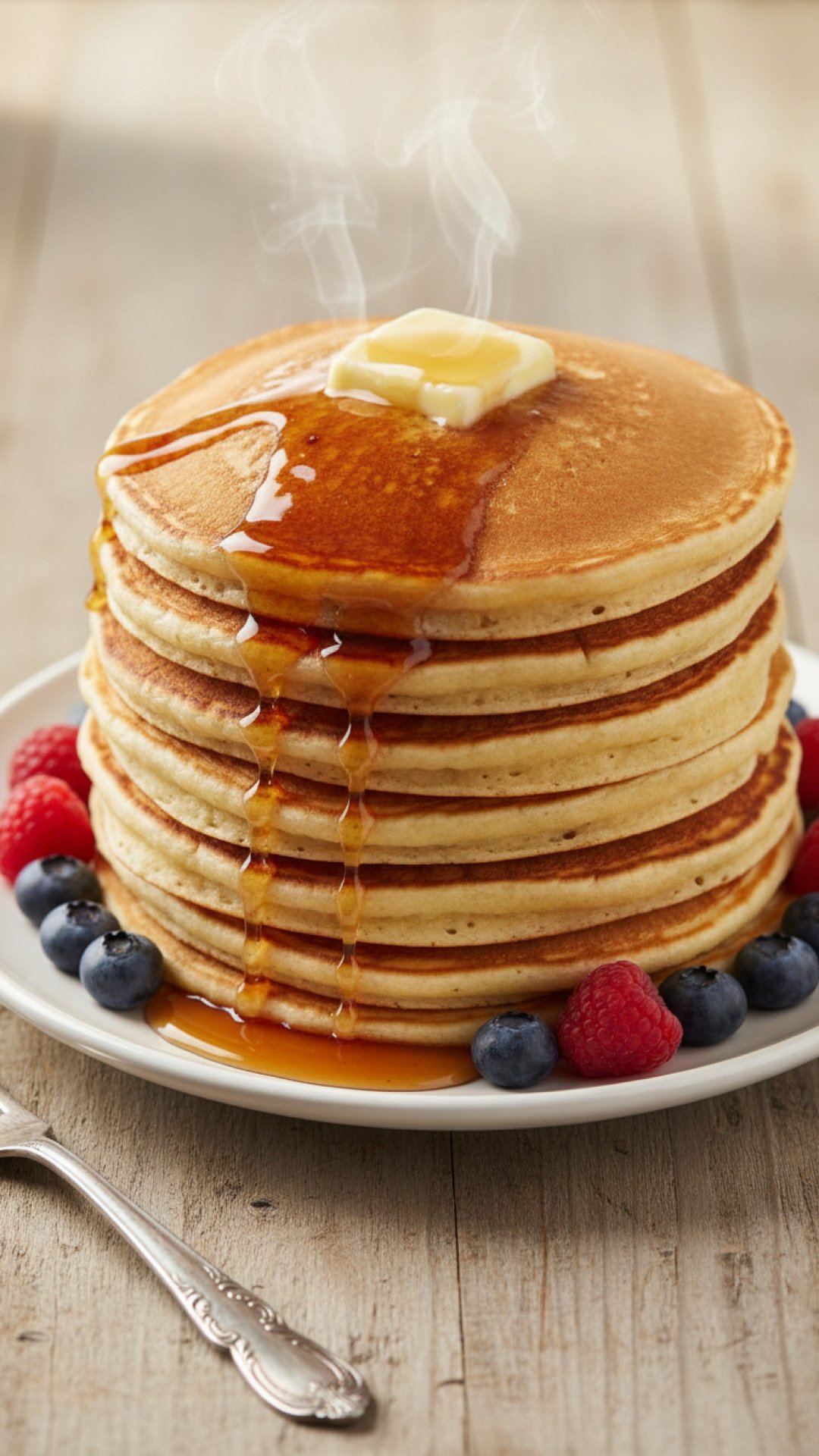 The Ultimate Fluffy Buttermilk Pancakes Preparation