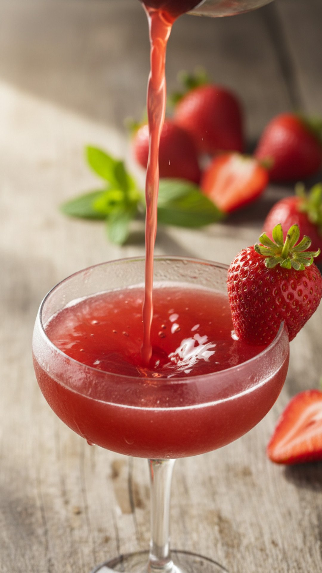 The Ultimate Frozen Strawberry Daiquiri Preparation