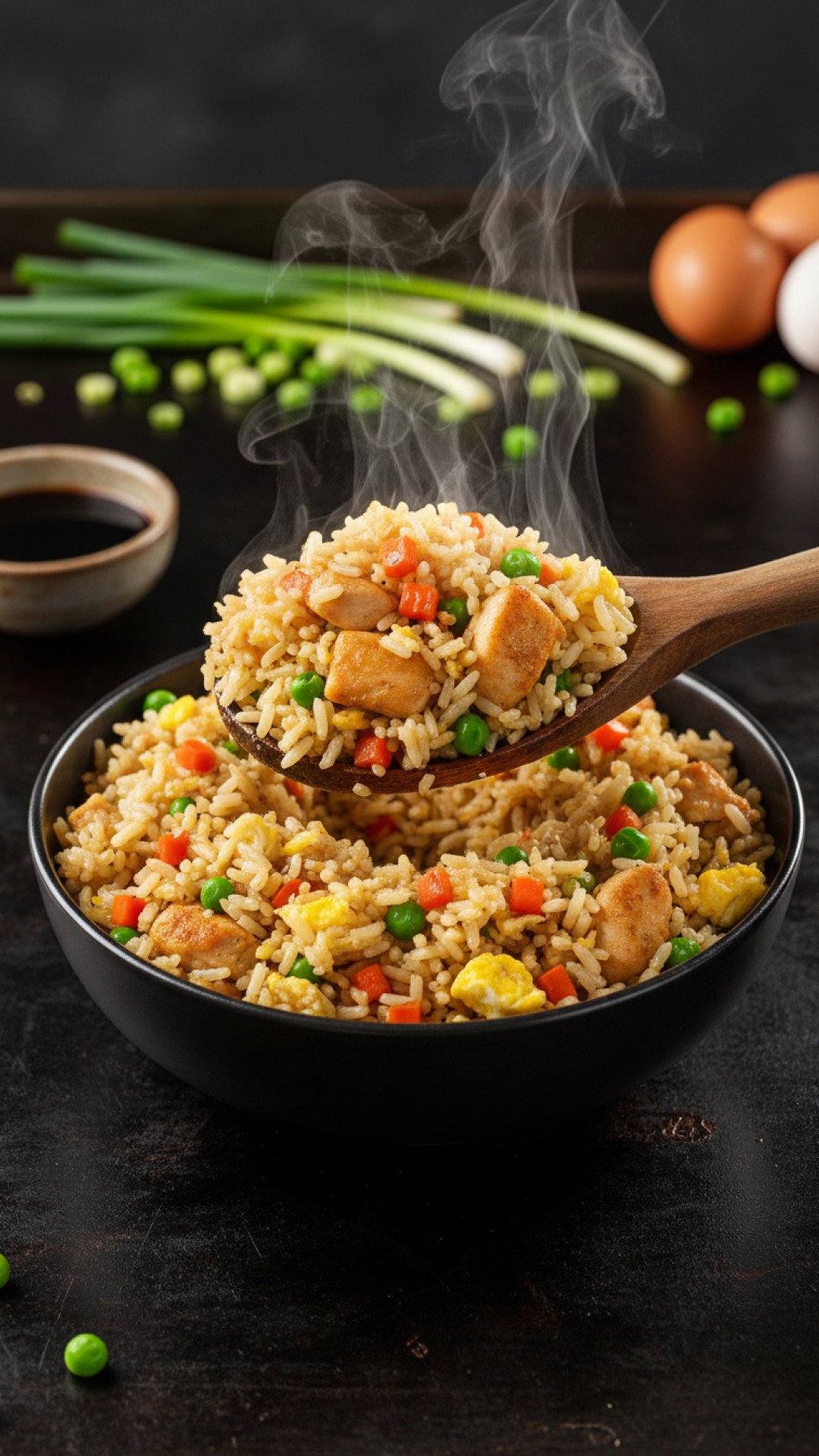 Blackstone Brilliance: The Ultimate Chicken Fried Rice Recipe 4 Ultimate Chicken Fried Rice on Blackstone Preparation