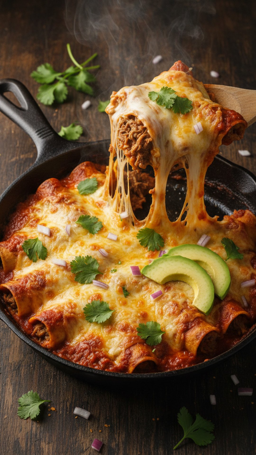 Ultimate Hearty Beef Enchiladas Preparation