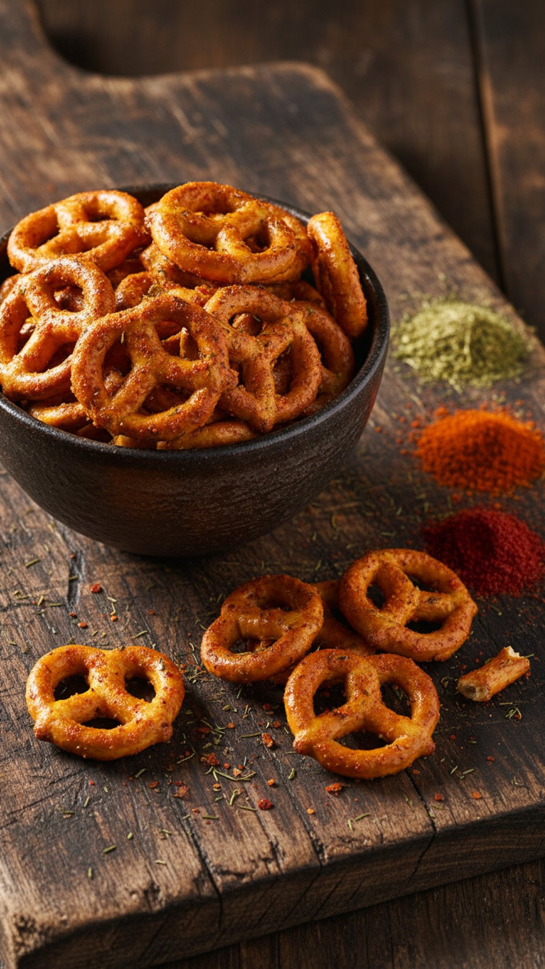Ultimate Homemade Spicy Pretzels Preparation