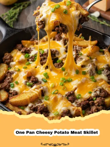 The Ultimate One Pan Cheesy Potato Meat Skillet: Weeknight Dinner Solved! 5 The Ultimate One Pan Cheesy Potato Meat Skillet: Weeknight Dinner Solved!