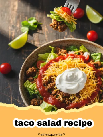 The Ultimate Easy Taco Salad Recipe: Fresh, Flavorful, and Fast!