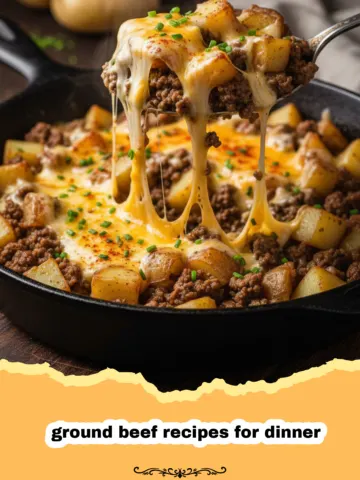 The Ultimate Cheesy Ground Beef Skillet: Your New Weeknight Dinner Hero!
