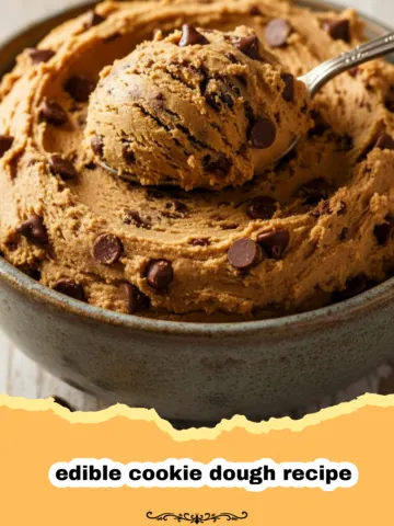 The Ultimate Safe & Delicious Edible Cookie Dough Recipe for Instant Bliss