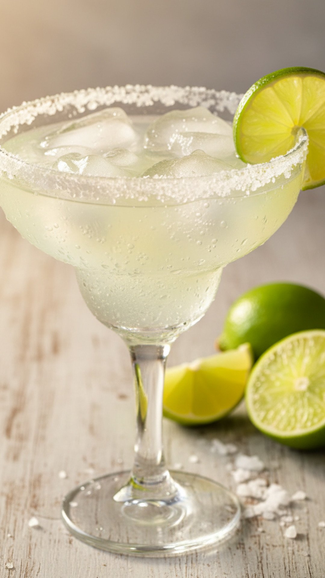 Classic Fresh Lime Margarita Preparation