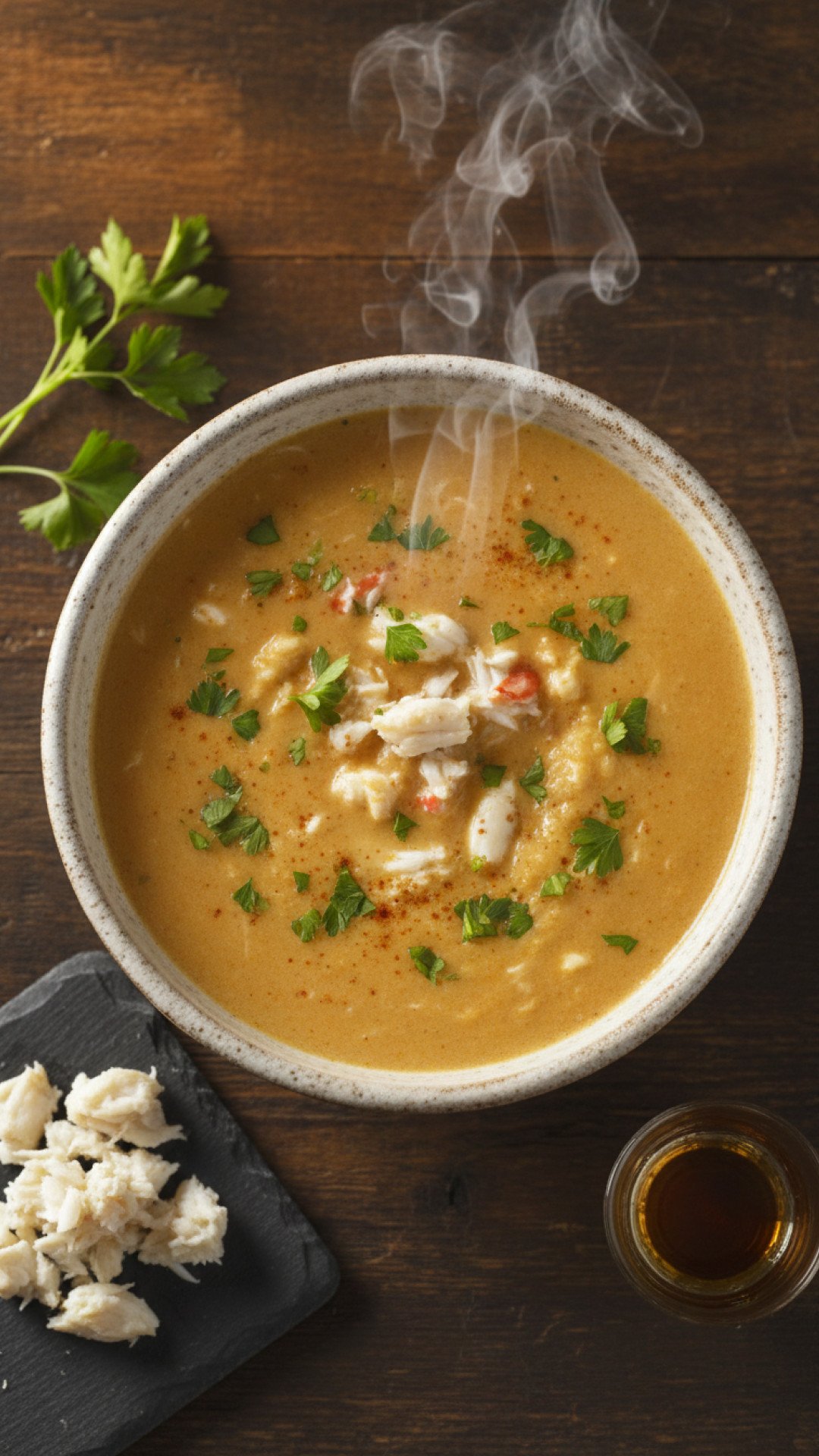 Classic Southern She Crab Soup Preparation