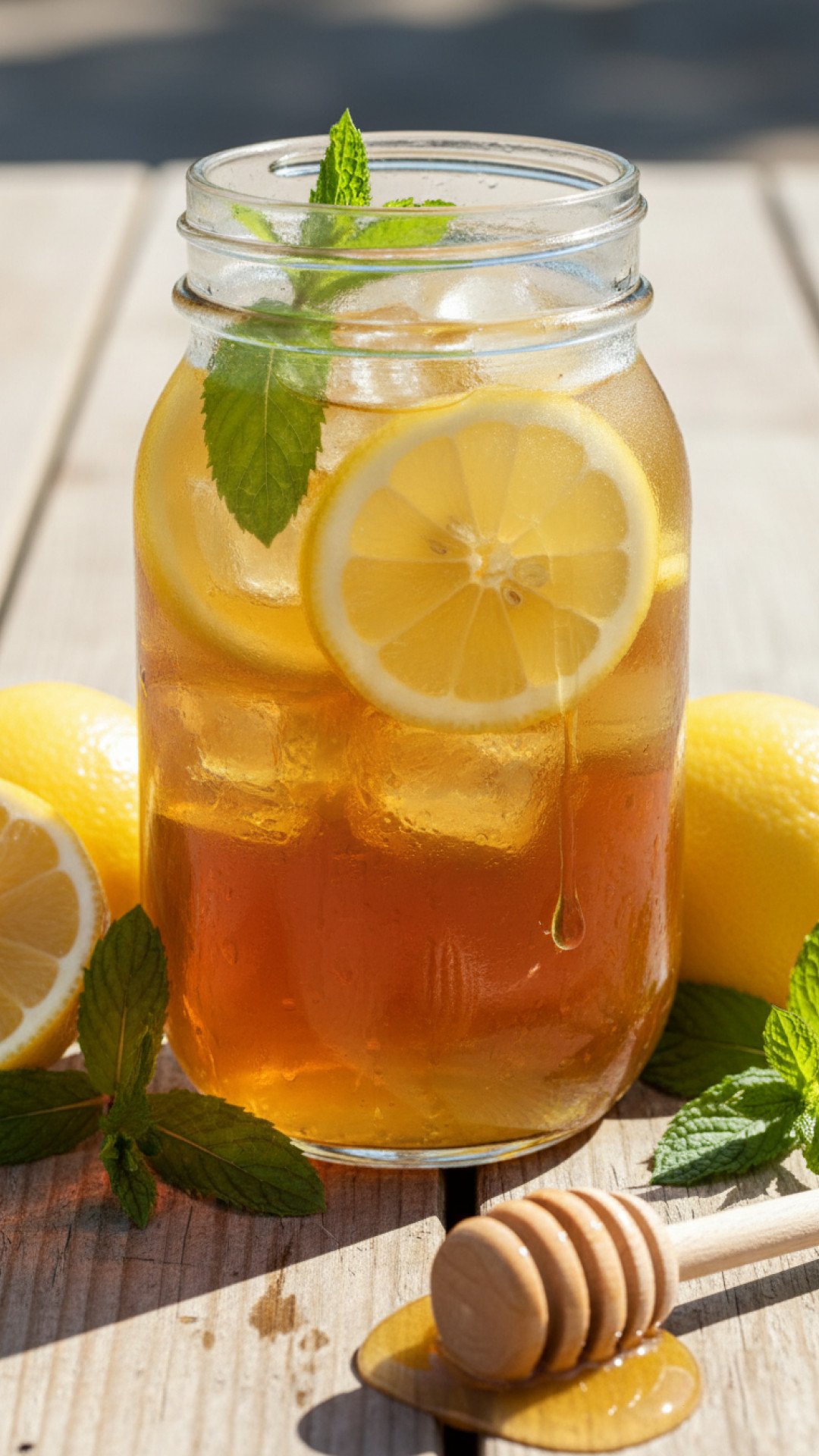 Classic Sun Tea Preparation