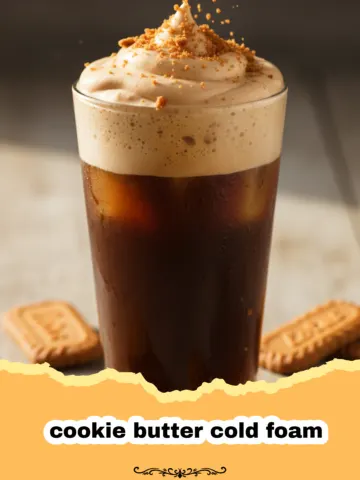 Unlock Coffee Bliss: The Irresistible Cookie Butter Cold Foam Recipe