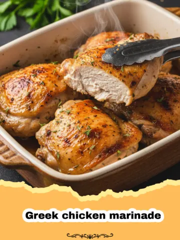 The Ultimate Greek Chicken Marinade: Your Secret to Flavorful Weeknight Dinners