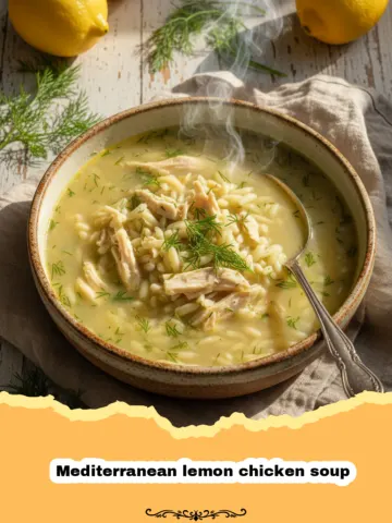 The Ultimate Mediterranean Lemon Chicken Soup: A Bowl of Sunshine and Comfort 22 The Ultimate Mediterranean Lemon Chicken Soup: A Bowl of Sunshine and Comfort