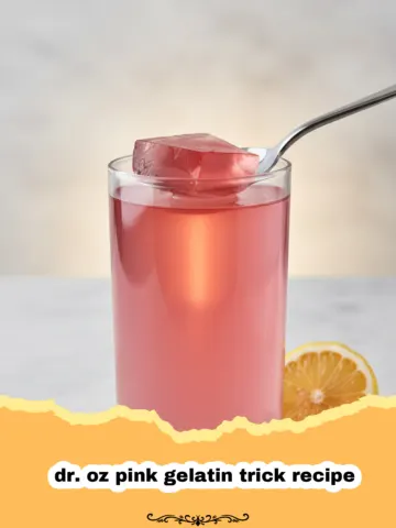 Unlock Gut Health & Glowing Skin: The Dr. Oz Pink Gelatin Trick