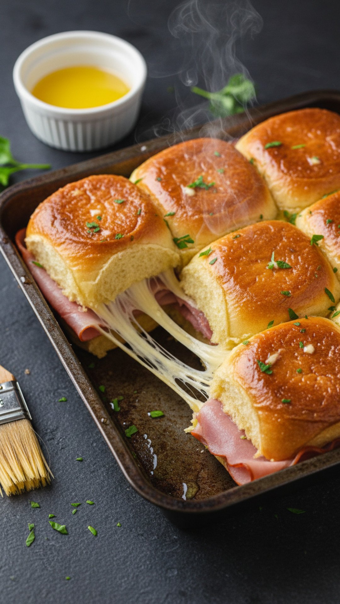 The Ultimate Easy Hawaiian Roll Sliders: Perfect for Any Gathering! 4 Easy Hawaiian Roll Sliders (Ham & Swiss) Preparation