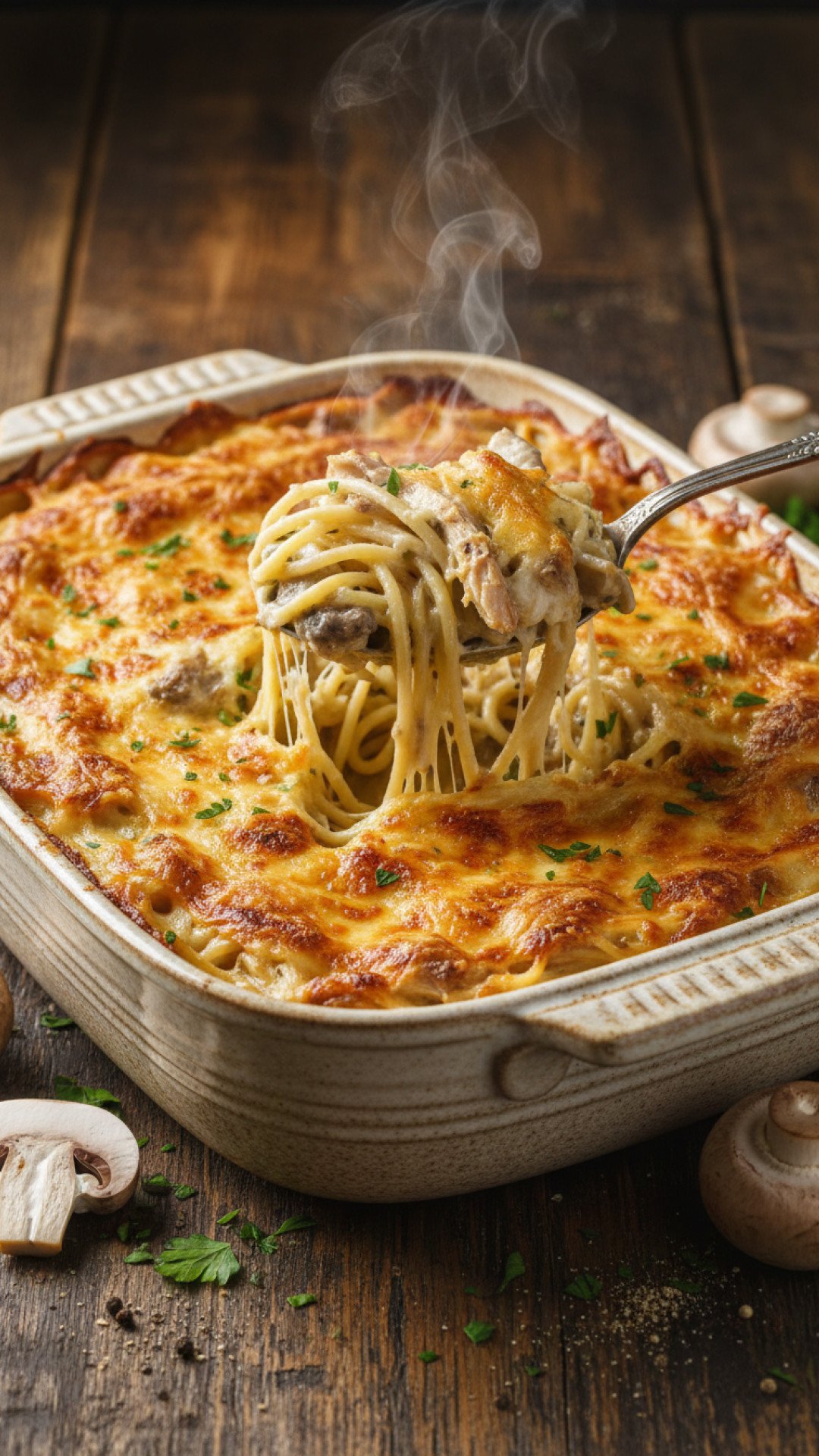 Easy Turkey Tetrazzini Preparation