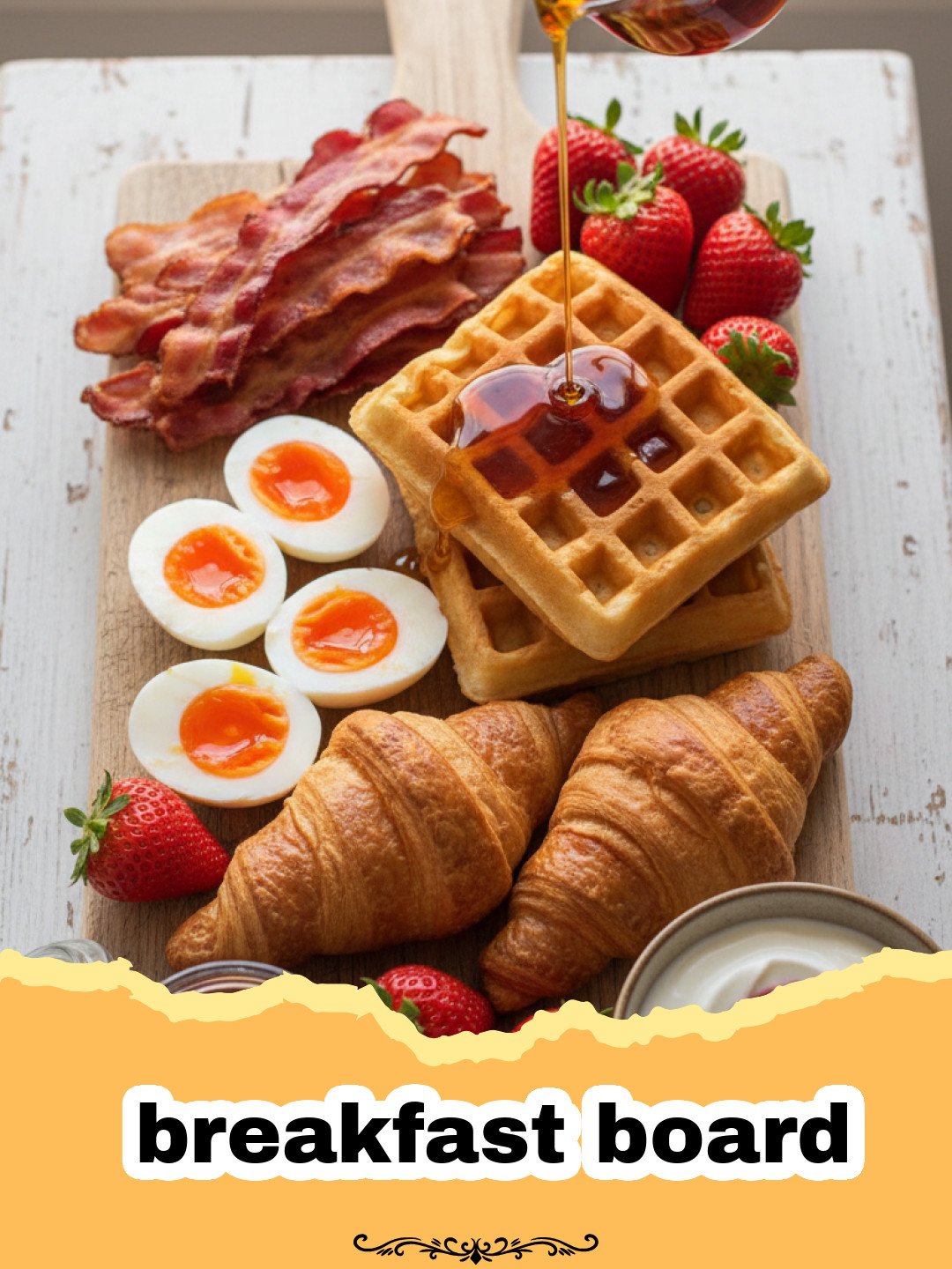 The Ultimate Brunch Board: Creating an Epic Breakfast Board Experience 3 An abundant and colorful breakfast board filled with cheeses, fruits, pastries, and charcuterie.