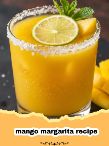The Ultimate Fresh Mango Margarita Recipe: Your Tropical Escape in a Glass!