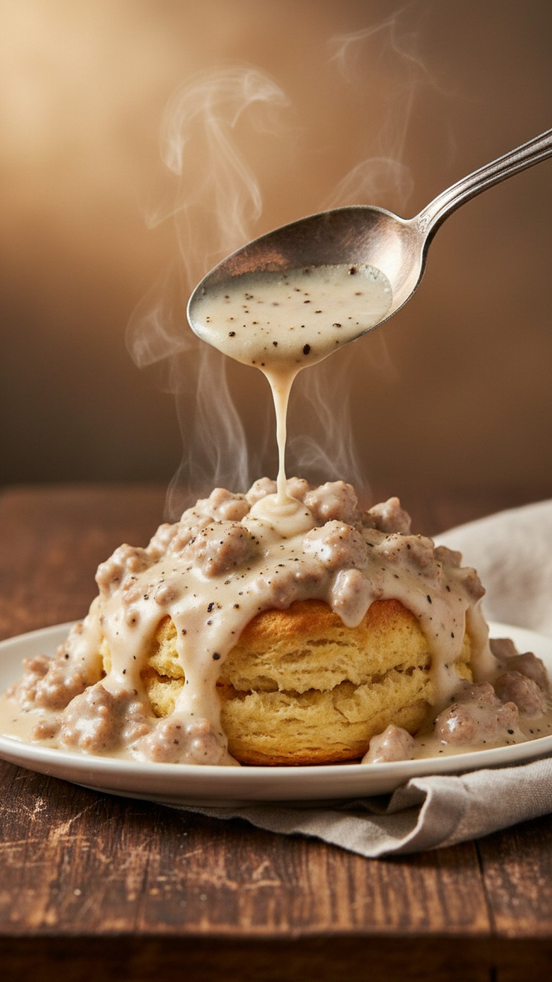 The Ultimate Comfort: My Grandma's Irresistible Biscuits and Gravy 4 Grandma's Classic Southern Biscuits and Gravy Preparation