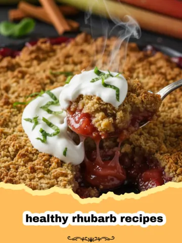 The Ultimate Healthy Rhubarb & Strawberry Chia Crisp: A Guilt-Free Spring Delight! 20 The Ultimate Healthy Rhubarb & Strawberry Chia Crisp: A Guilt-Free Spring Delight!