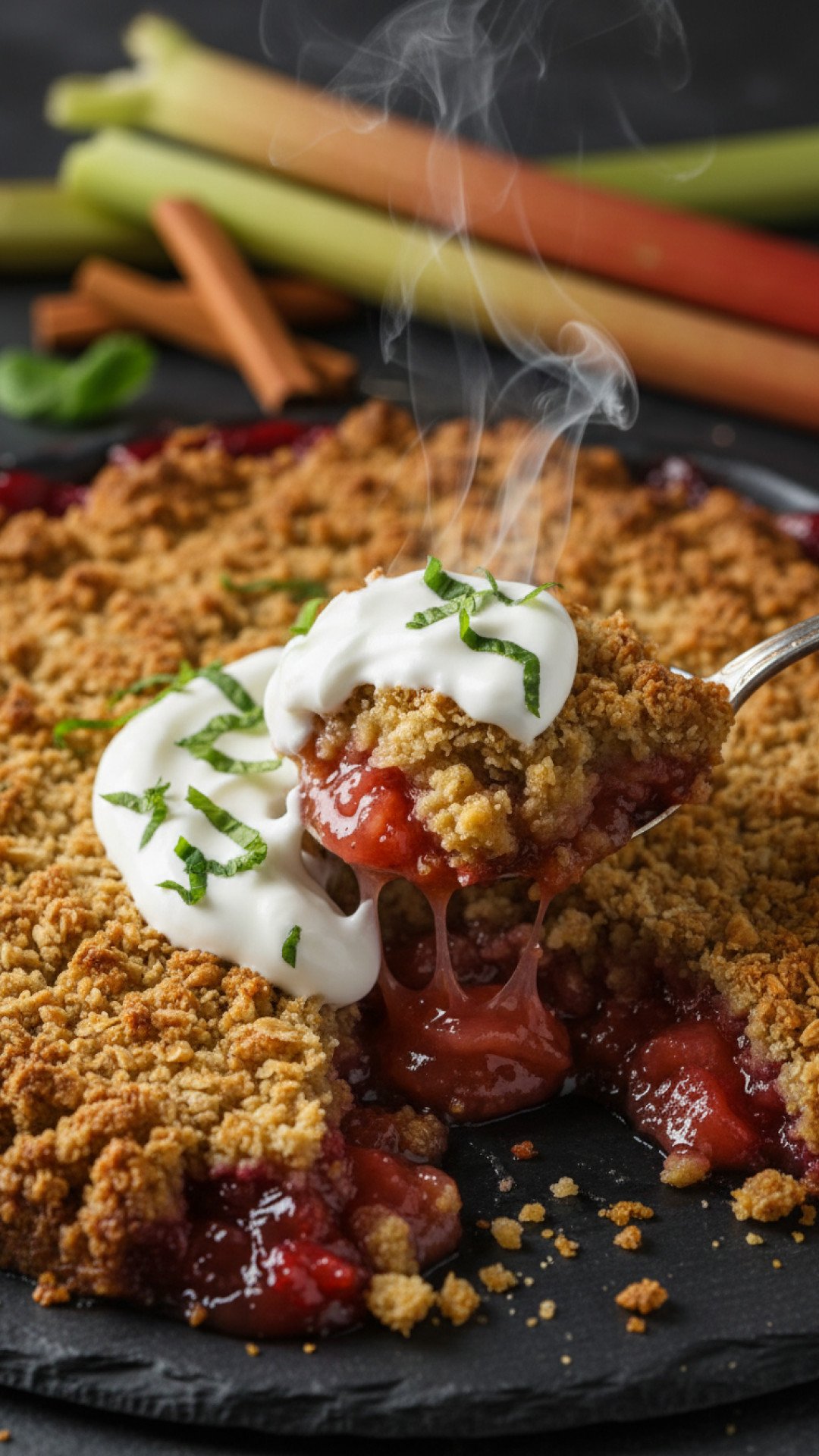 The Ultimate Healthy Rhubarb & Strawberry Chia Crisp: A Guilt-Free Spring Delight! 4 Healthy Rhubarb & Strawberry Chia Crisp Preparation