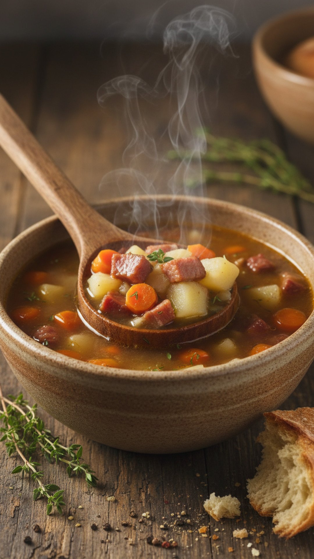The Ultimate Comfort: Heartwarming Hambone Soup Recipes for Cozy Nights 4 Heartwarming Hambone Soup Preparation