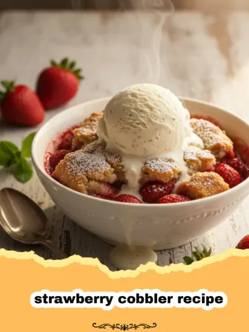 The Ultimate Homemade Strawberry Cobbler: A Taste of Summer