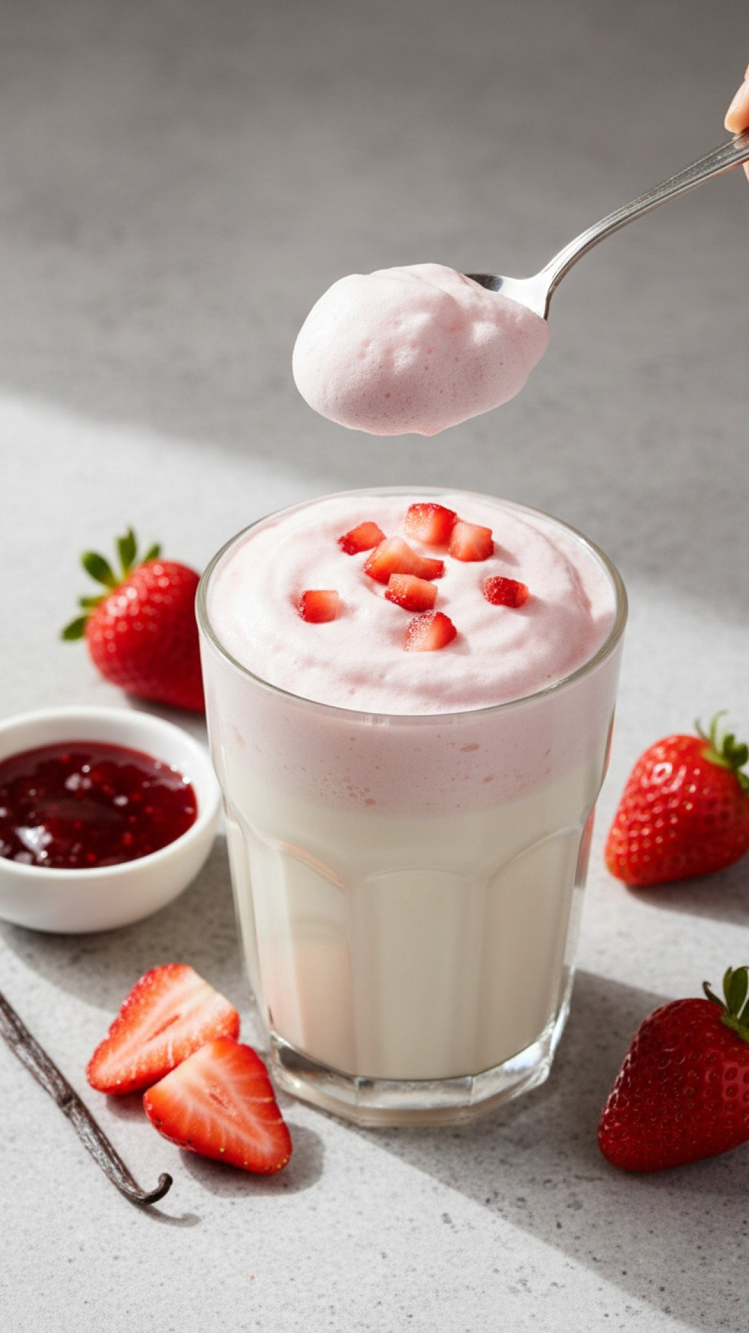 The Ultimate Homemade Strawberry Cold Foam: A Taste of Summer Bliss 4 Homemade Strawberry Cold Foam Preparation