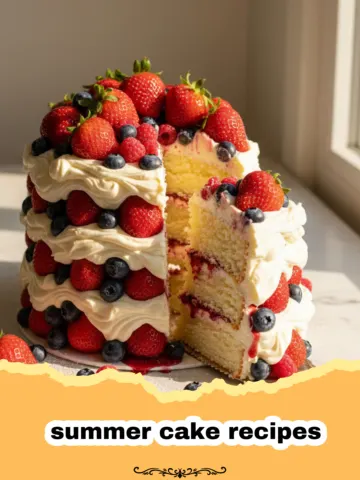 The Ultimate Lemon Berry Delight: Your New Favorite Summer Cake Recipe!