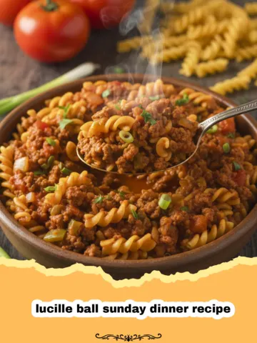 The Heartwarming Lucille Ball Sunday Dinner Recipe: A Classic Pot Roast for Family Gatherings