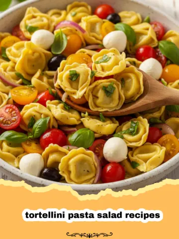 The Ultimate Mediterranean Tortellini Pasta Salad: Fresh, Flavorful & Easy!