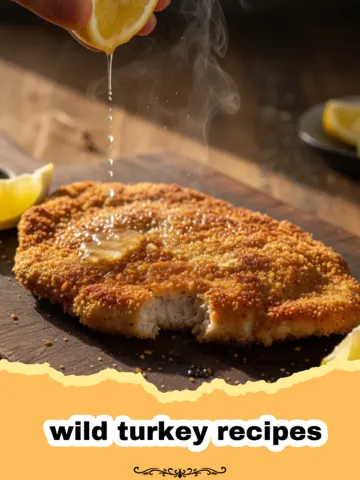 The Ultimate Pan-Seared Wild Turkey Breast with Savory Mushroom Sauce