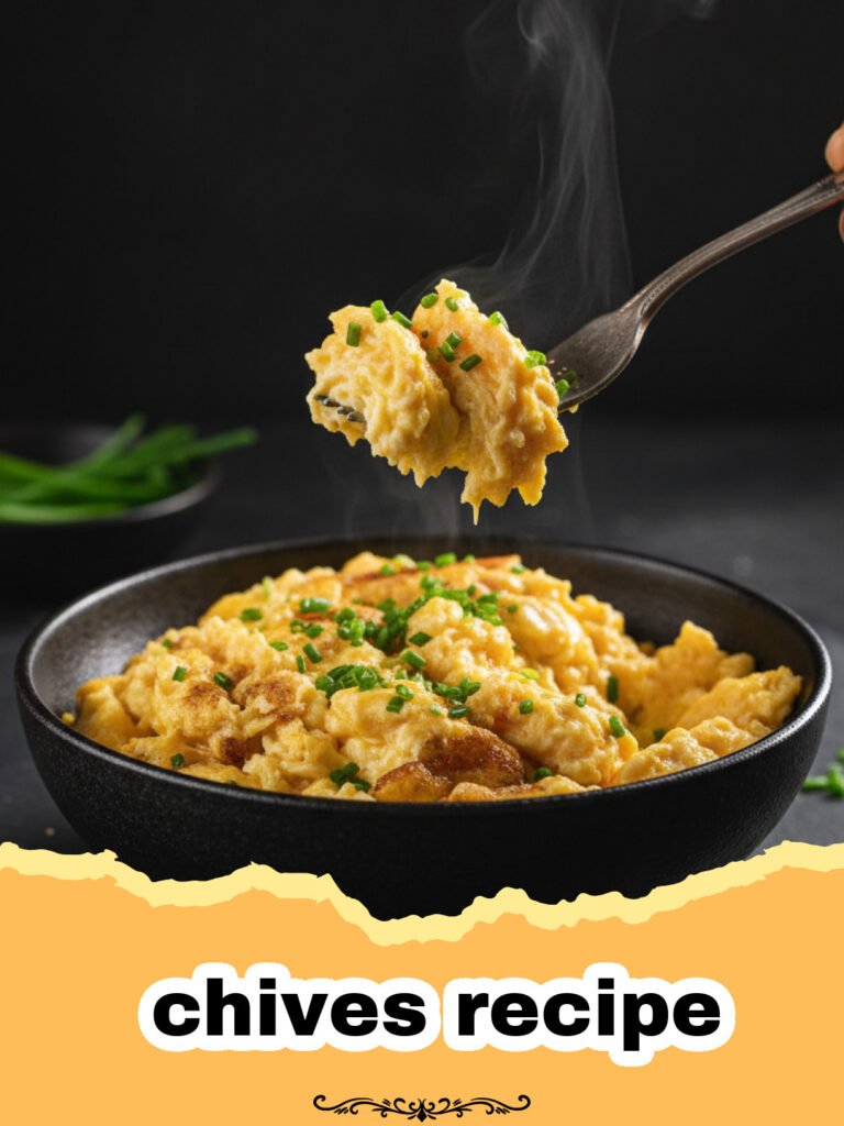 The Ultimate Creamy Garlic Chive Mashed Potatoes 5 chives recipe - A bowl of creamy mashed potatoes garnished with a generous amount of fresh green chives.