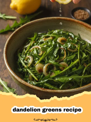 Sautéed Dandelion Greens Recipe with Lemon and Garlic 5 Sautéed Dandelion Greens Recipe with Lemon and Garlic