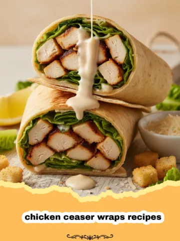 The Ultimate Quick Lunch: Chicken Caesar Wraps Recipes