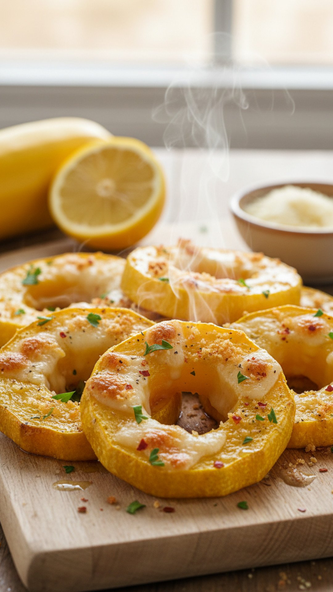 Roasted Lemon Herb Summer Squash Preparation